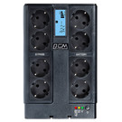 ДБЖ Powercom CUB-850N LCD, 510 Вт, 8хEURO Schuko